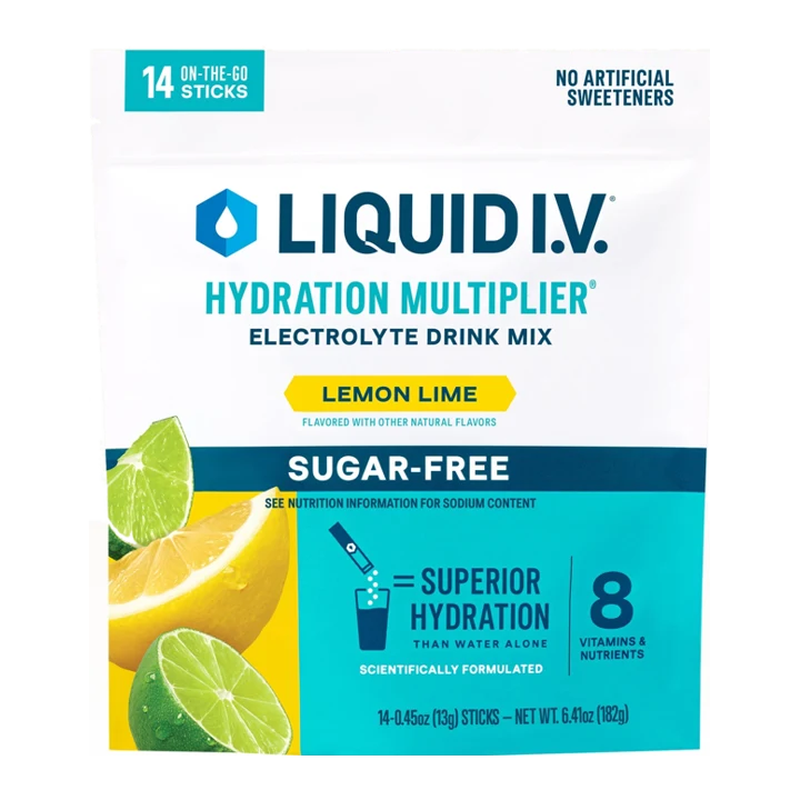 Liquid I.V. Sugar-Free packaging, image from the brand's own store