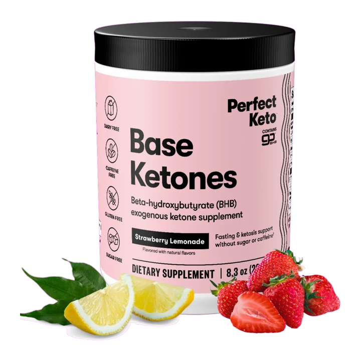 Perfect Keto Base packaging, image from the brand's own store