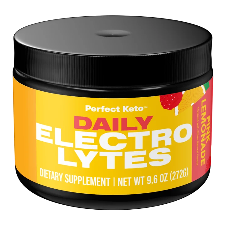 Perfect Keto Daily Electrolytes packaging, image from the brand's own store