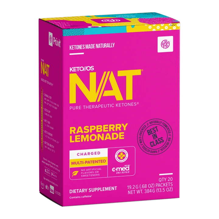 Pruvit KETO//OS NAT packaging, image from the brand's own store