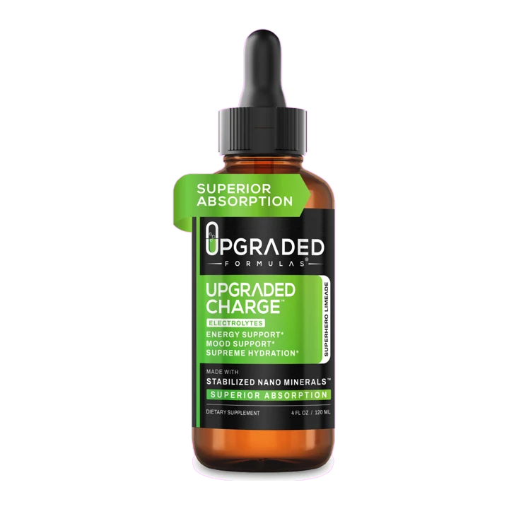 Upgraded Formulas Charge packaging, image from the brand's own store